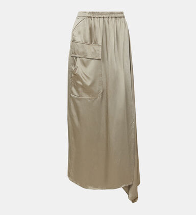 Soline Long Flared Skirt