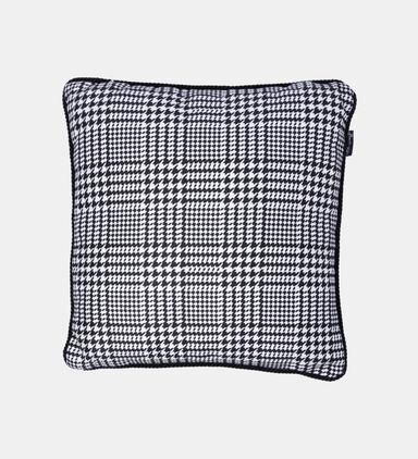 Optical Houndstooth Print Pillow