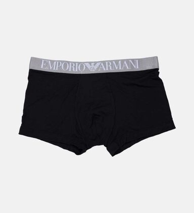 Mens Knit Logo-waist Trunk