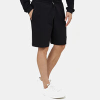 Cotton Elastic Waist Bermuda Shorts