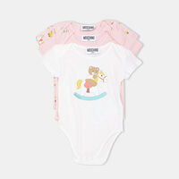 Teddy Bear-print Babygrow Set