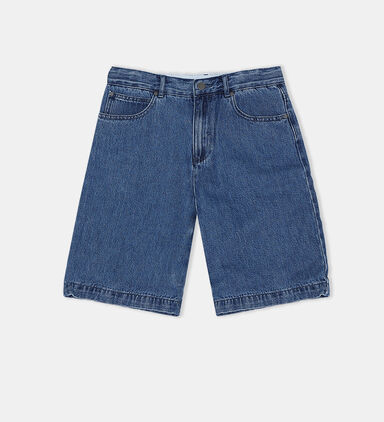 Board Length Denim Shorts