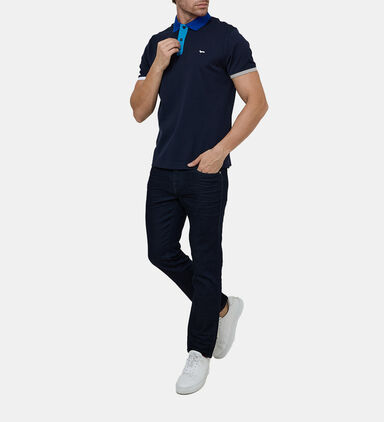 Contrast Detailed Polo Shirt