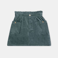 Girl Corduroy Mini Skirt