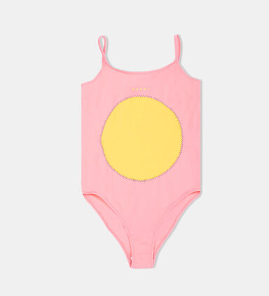 Junior Girl Circle-motif Swimwear