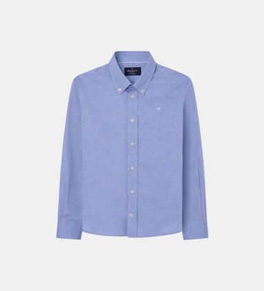 Washed Oxford Cotton T-shirt