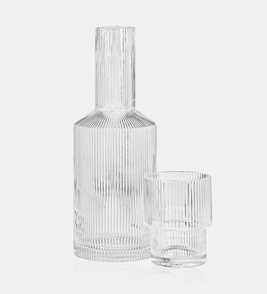 Vera Glass Carafe- Tumbler 2-piece Set