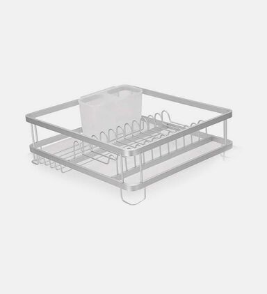 Single Rack Aluminum Dish Drainer