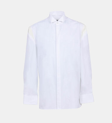 Long-sleeved Cotton Shirt