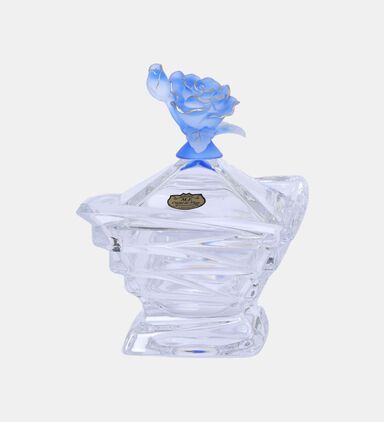 Dynamic Footed Crystal Candy Jar