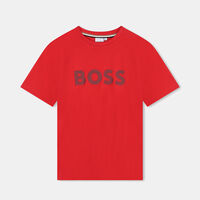 Contrasting Logo Short-sleeve T-shirt