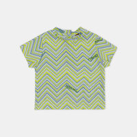 Baby Boy Zigzag Knitted T-shirt