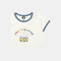 Graphic Print Cotton T-shirt Baby