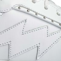 Zv1747 Studded Calf Skin Sneakers