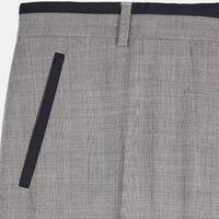 Wool Tailored Wide-leg Pants