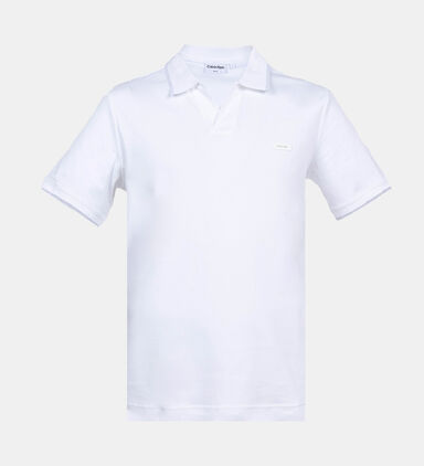 Cotton Open Neck Polo Shirt