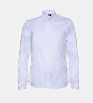 Officer Collar Poplin Shirt