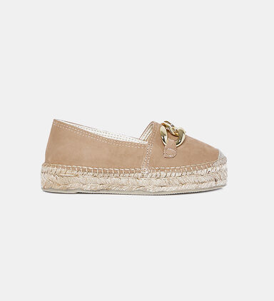 Buckle Flatform Espadrilles