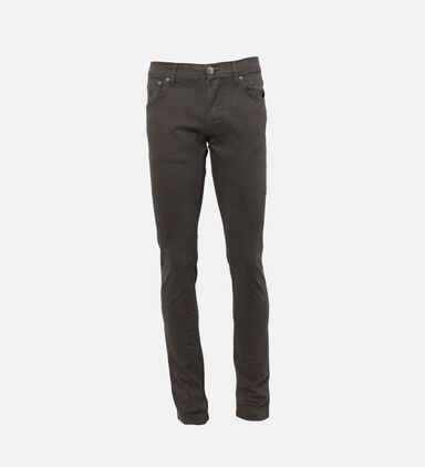 Dyed Stretch Cotton 5-pocket Jeans