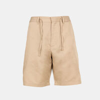 Drawstring Waist Chino Shorts