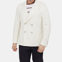 Double-breasted Lapel Collar Blazer