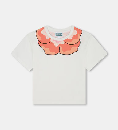 Flower Printed Jersey T-shirt