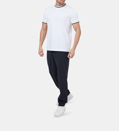 Narrow Ribbed Jersey T-shirt