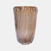 Medium Alpinia Gold Crystal Vase