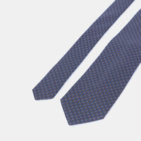 Patterned Pure Silk Neck Tie