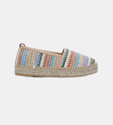 Multicolored Jute Espadrilles