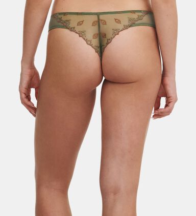 Front Embroidered Flower Panties