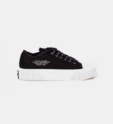 The Canvas Embossed-logo Sneakers