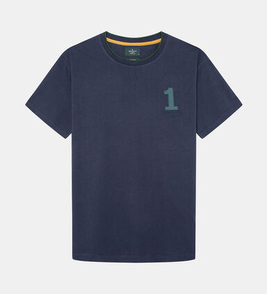 Heritage Number Embroidered Logo T-shirt