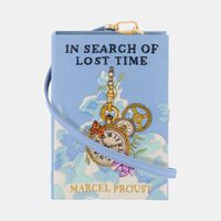 In Search Of Lost Time Proust Strapped Book Clutch