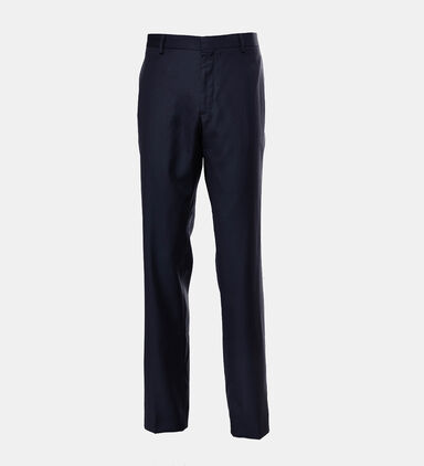 Wool Slim-fit Suit Pants