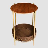 Clairemont Walnut Veneer Side Table