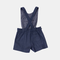 Elasticated Waist Short Dungaree