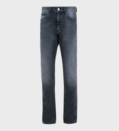 Slim-fit Washed 5-pocket Jeans