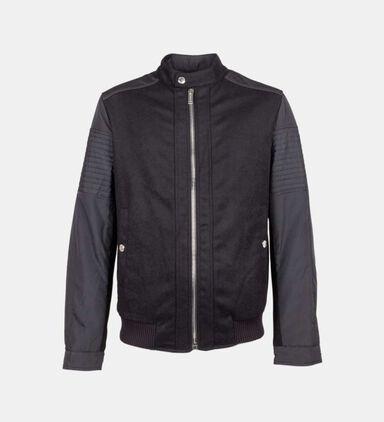 Urban Biker Wool Zipped Jacket