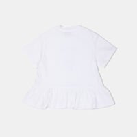 Cotton Logo-print Flared T-shirt