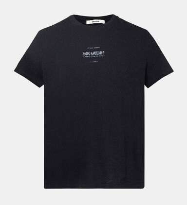 Jetty Cotton-blend Logo-print T-shirt