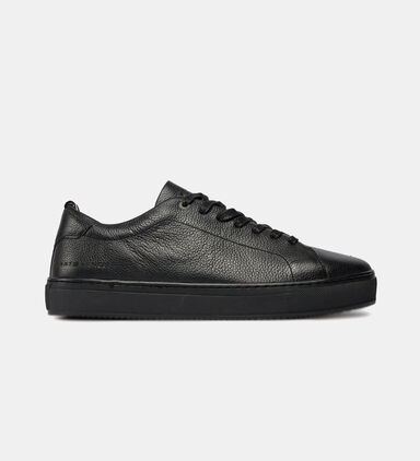 Premium Pebble Grain Leather Cupsole Trainers