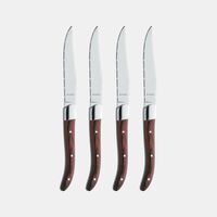 Wooden Box Steak Knife 4-piece Set