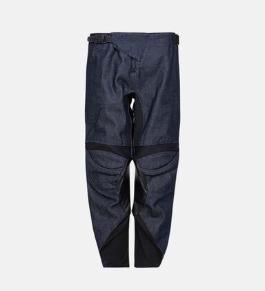 Cotton Denim Racing Trousers