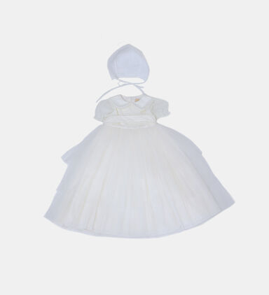 Layered Tulle Hat Dress Set