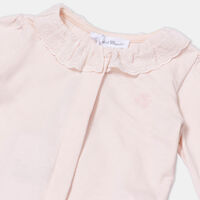 Cotton Ruffled Collar Body