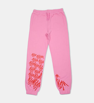 Graffiti Print Tracksuit Pants