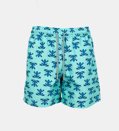 Frog All-over Printed Swim Shorts