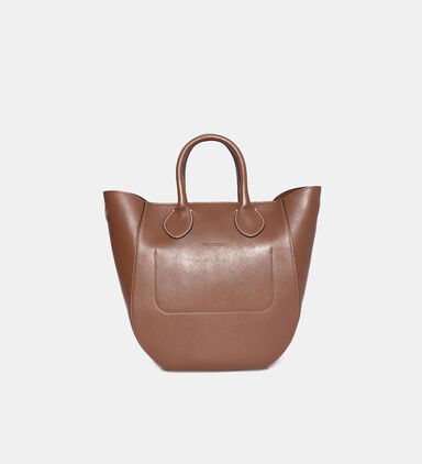 Small Punch Leather Tote Bag