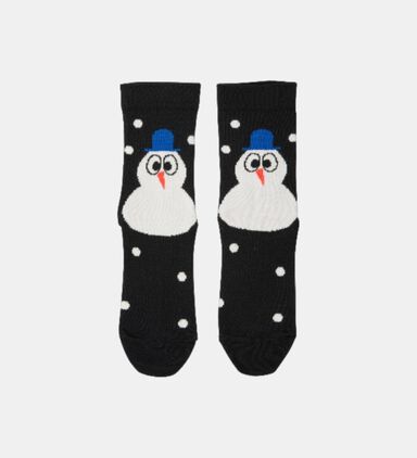 Snowman Cotton Christmas Socks